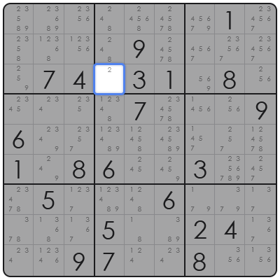 advanced sudoku methods
